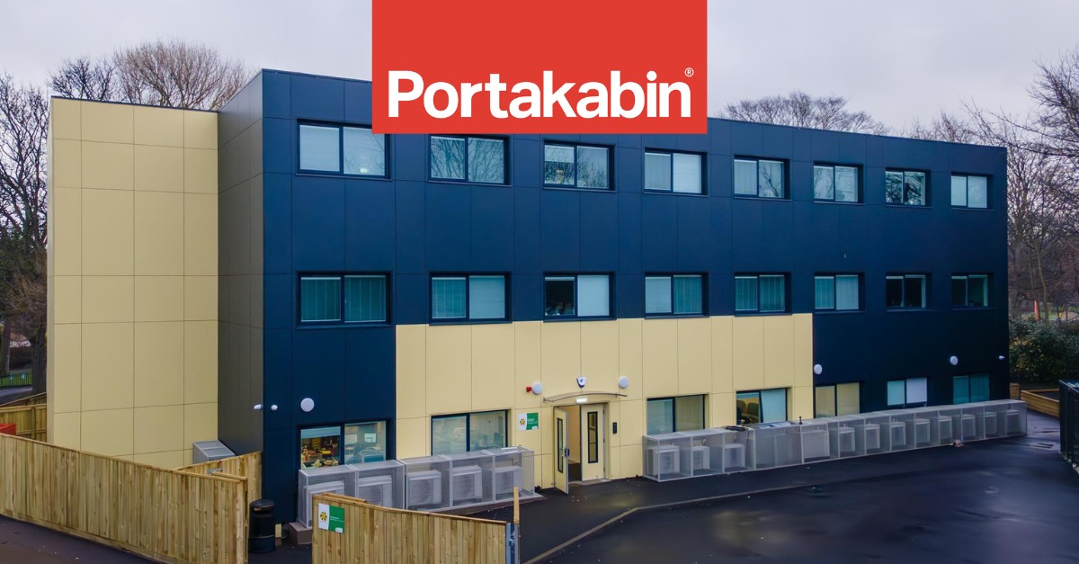 Case Study: Portakabin - Mobile Connectivity Solution building exterior